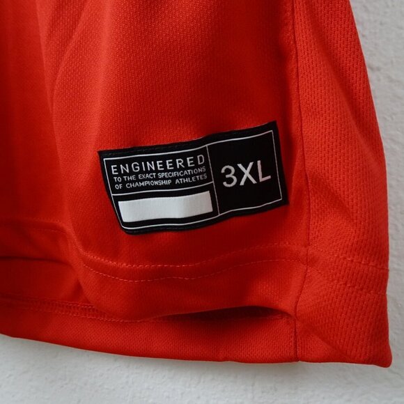 Nike Basketball Jersey Women's Size 3XL Red Sleeveless Sports Activewear - Picture 4 of 8